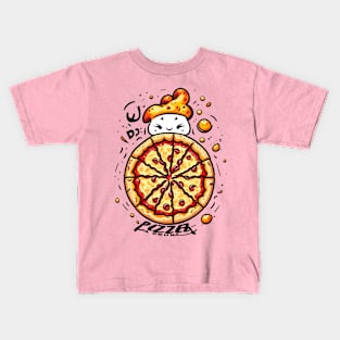 Cute pizza Kids T-Shirt